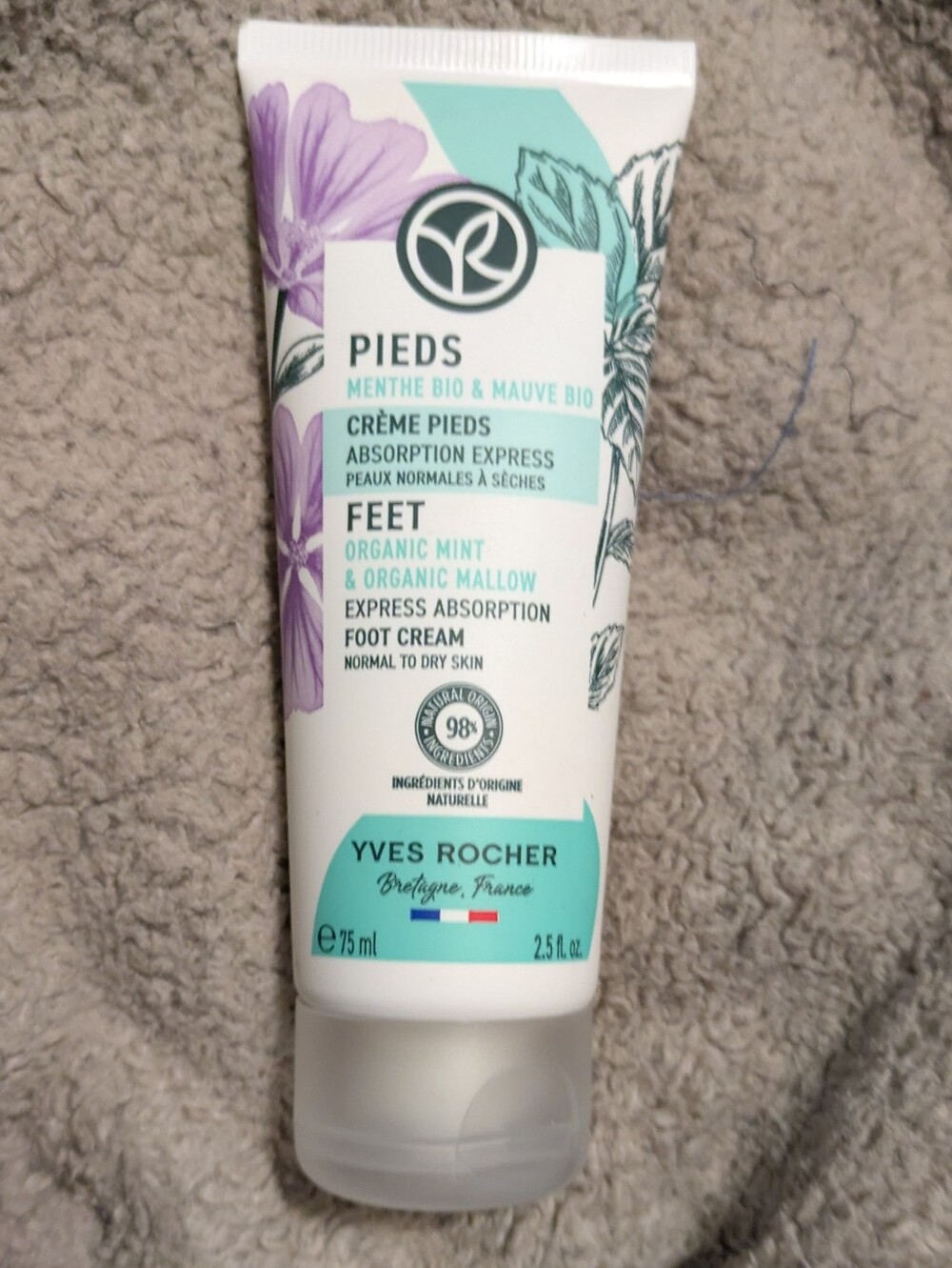 Yves Rocher Express Absorption Foot Cream - Picture 5 of 6